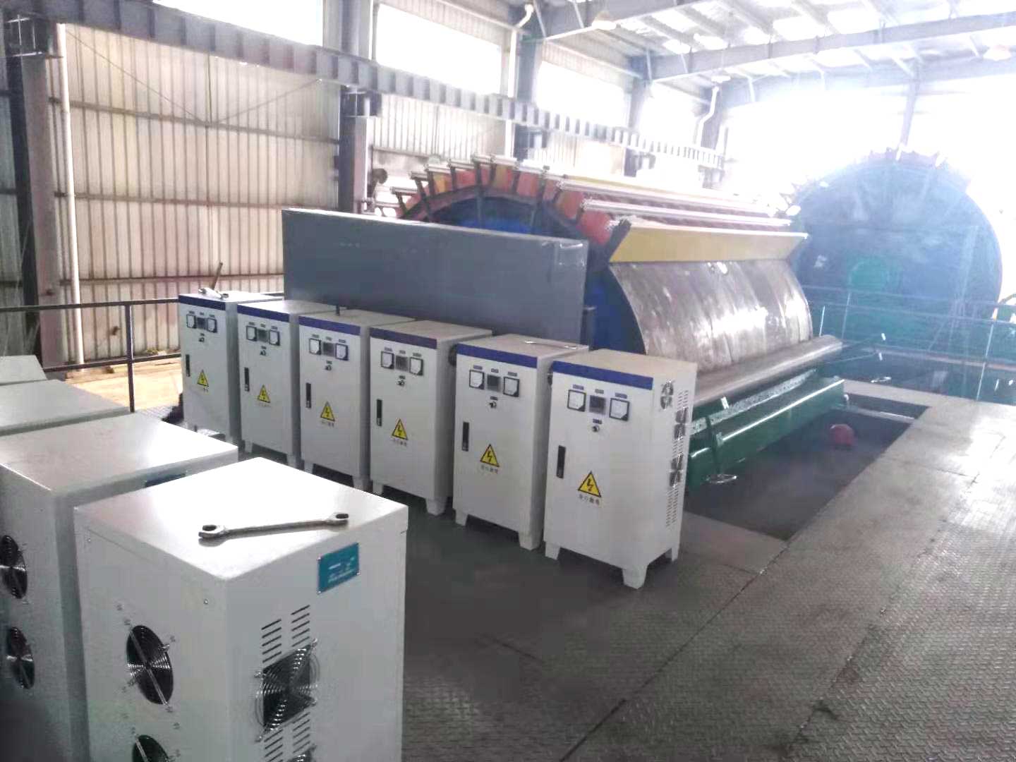 澳门太阳集团6138电磁加热器在青川造纸厂上的应用